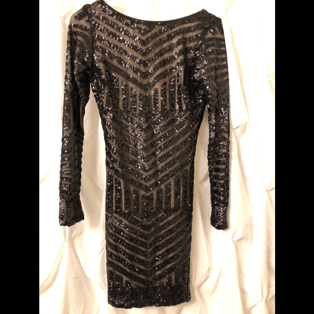 Dress The Population Sequin Minidress